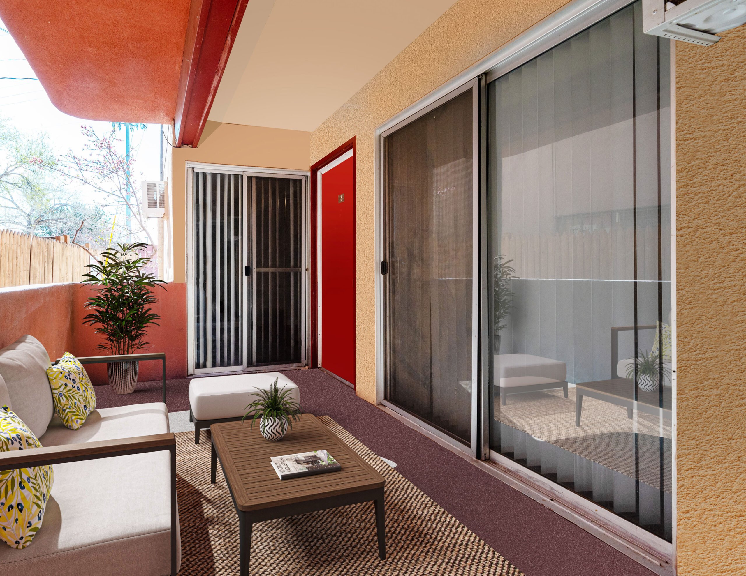 Patios y balcones privados